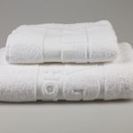 Frotteeware mit hoch-tief- Einwebung Ihres Namens oder Logos oder Einstickung 1